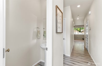 Come on in ..... light and bright and beautiful floors !