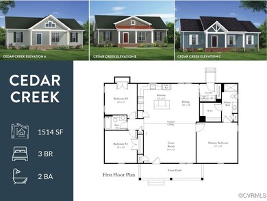 View of floor plan / room layout