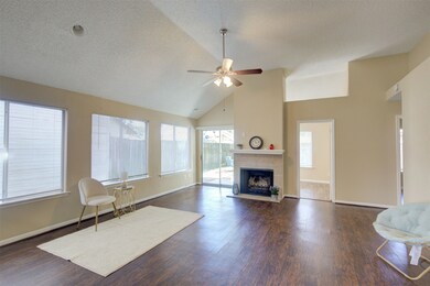 High ceilings with a wall of windows for lots of natural light