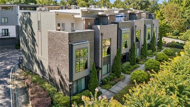 End unit has three bonus windows. Community sits back from the road with a private sidewalk and greenspace in front