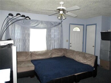 Living room with nice large window.