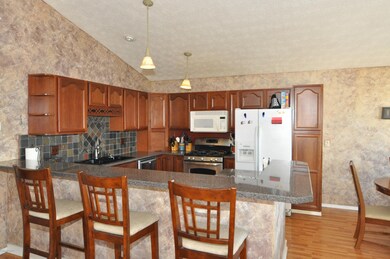 Kitchen With open floor plan