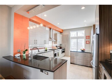 Fantastic meal prep space and coffee bar!