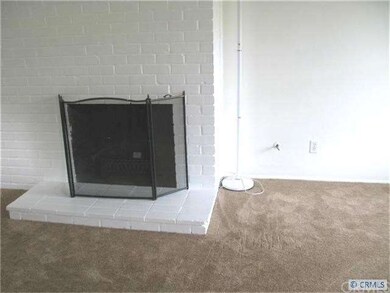 Fireplace in living room