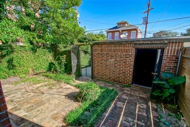 Front courtyard leading to garage