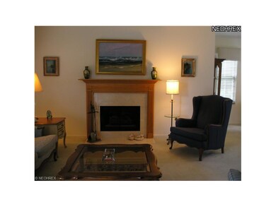 View of Spacious Living Room with    Gas Fireplace