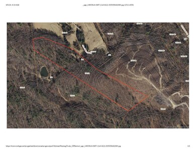 Aerial View w-Contour Lines