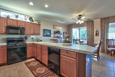 Kitchen With Tile Counters