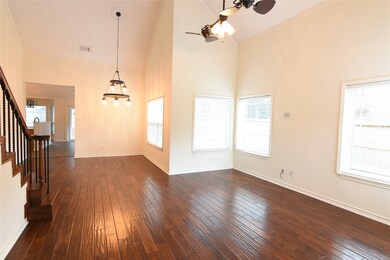 Spacious 16x12 open-concept living and dining area