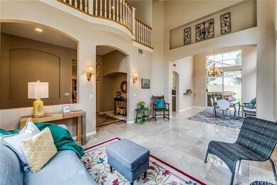 Family Room Has Vaulted Ceilings and Opens to the 