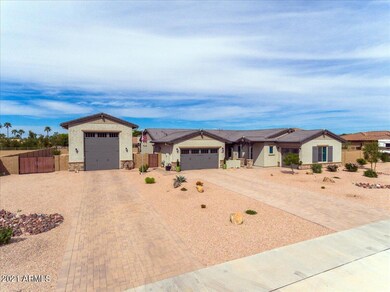 Aerial front of home