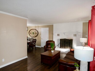 Entry into living room