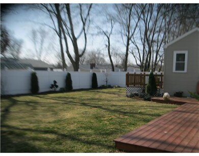 Exterior Back. Private back yard is lovingly lands