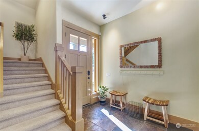 Another view of the entry.