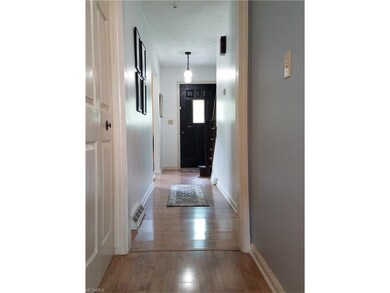 View of front door entrance.