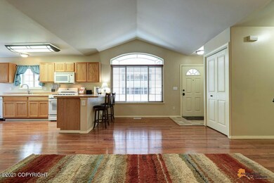 living area to kichen