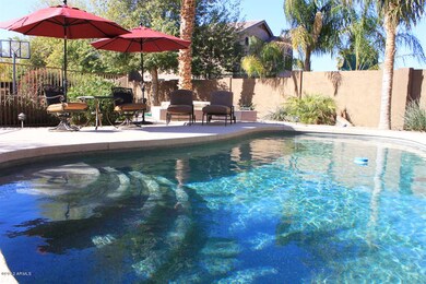 Pebbletec pool & hot tub