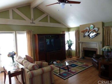 Large living room with cathedral ceilings gas and 