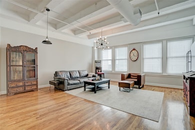 The spacious living area is perfect for entertaini