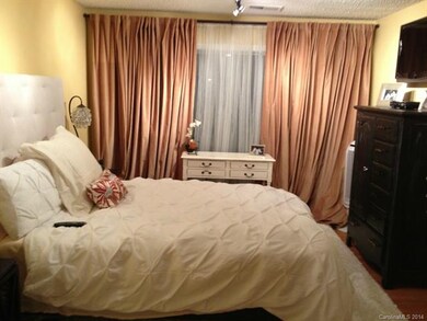 Elegant master bedroom opens to bath and huge clos