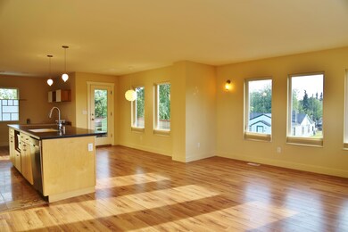 Living Room, Kitchen, Dining Area