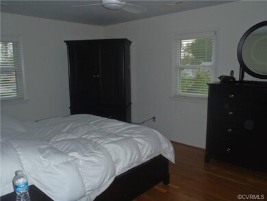 Good sized master suite with half bath attached & 
