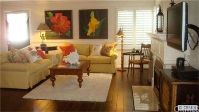 Living Room with new hardwood flooring