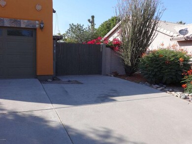 gate and parking slab