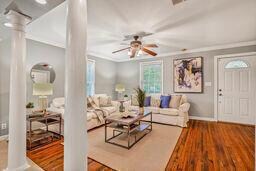 A classy-comfortble family room