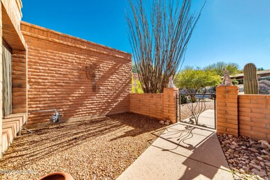 Sunny southeast facing courtyard