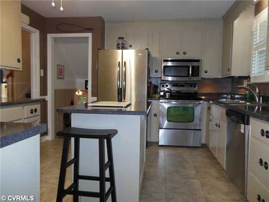Kitchen - Renovated with new counters  and new isl
