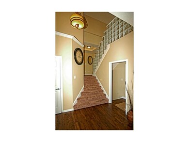 Greet your guests in this dramatic entrance hall.