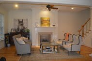 LIVING ROOM  WITH FIREPLACE