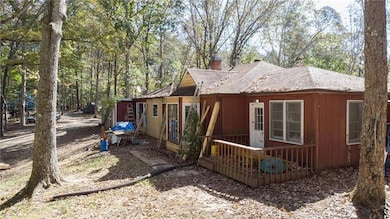 Exterior siding was in the process of being repaired however this is not being finished since a buyer may want to finish it.