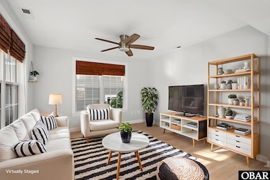 Upstairs living area