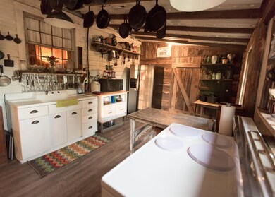 Country kitchen in all its glory