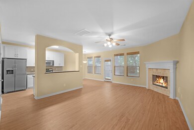 Open floor plan. Host your parties and still be part of the conversation.