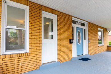 front door and office has own entrance