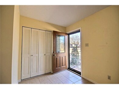 Entry with closets!
