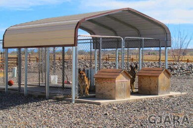Covered Dog Kennel