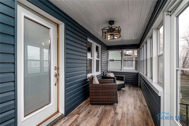 Updated front porch