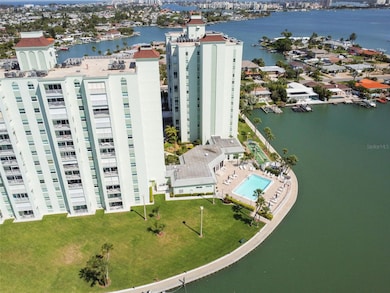 Beautiful outdoor pool on the water