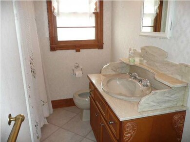 Full bath on main floor.