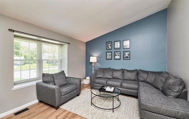 This home lives large in the Great Room with a vau