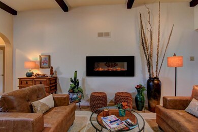 Relaxing Fireplace Area
