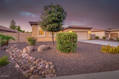 Easy to maintain desert landscape