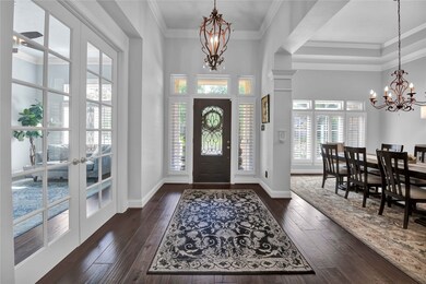 Impressive Foyer with the Open Formal dining and S