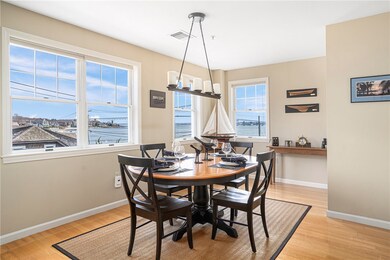 Dining Room with hardwood floors and amazing Newpo