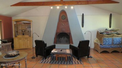 Custom Kiva Fireplace