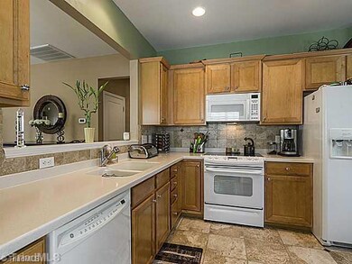 Kitchen. Spacious Kitchen with Breakfast Area